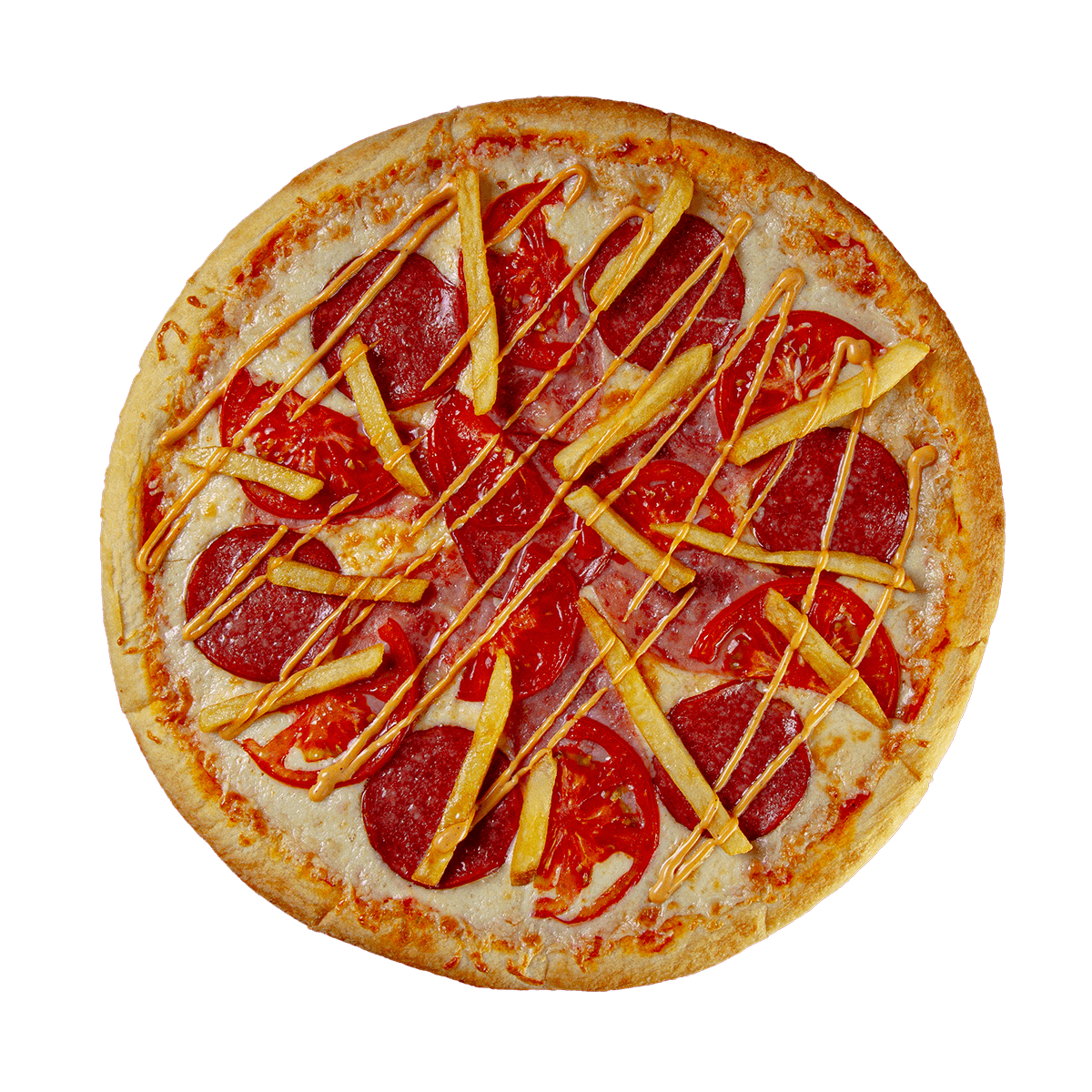 Салями с ветчиной 24 см